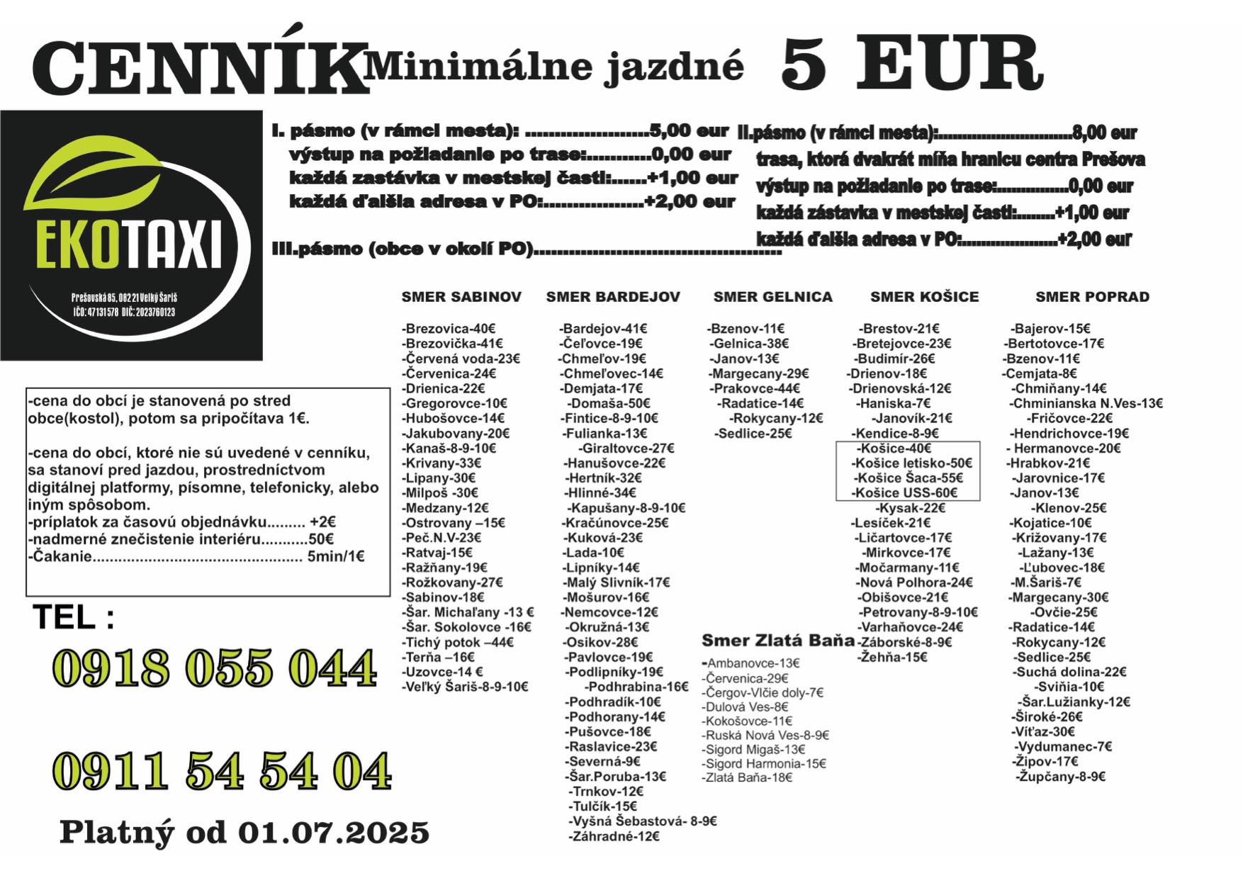 cennik 2025